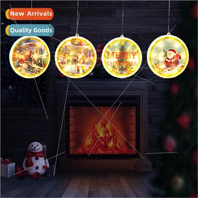 New Christmas lights led string lights painted hanging light