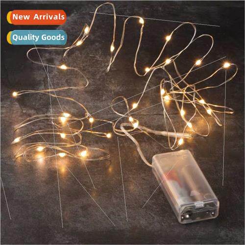 led copper wire lights battery box light string multifunctio