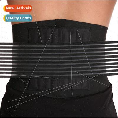 Sports belt mens fness support breathable lumbar protection