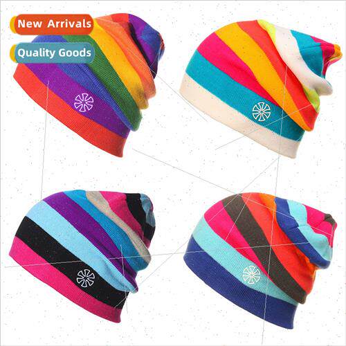 1528 Outdoor snowboarding knted hip-hop Korean tide stacked