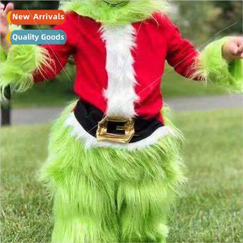 Christmas Green Monster Grinch cosplay costumes Christmas Ch