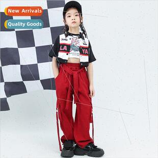 girls biker dance practi sleeved costumes short Jazz wind