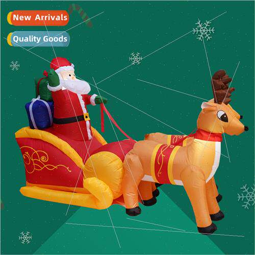 Christmas inflatable air model yard decoration double deer p