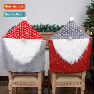 cover burlap faceless New man chair old decorative Christmas