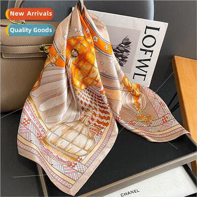 New spring fall Korea  silk 70 square scarf female professio