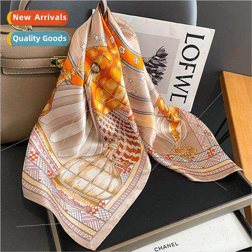 New spring fall Korea  silk 70 square scarf female professio