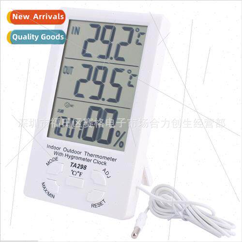 TA298 Large screen home indoor outdoor thermometer temperatu