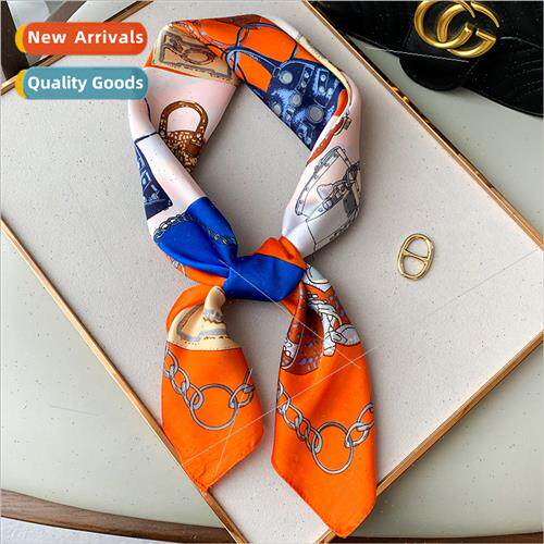 2021 new Korea  decorative warm square scarf spring autumn c