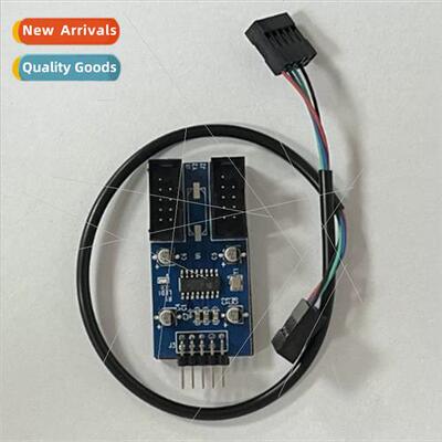 Motherboard 9-pin USB2.0 Two-In-One Extension Cable 9PIN to