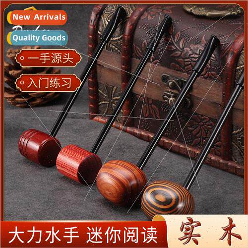 Ebony Long Thin Beginner Pipe Popeye Mini Flat Bottom Solid