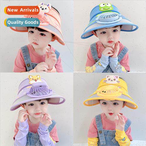 Children hat hollow top cool hat summer sun hat sunscreen ha