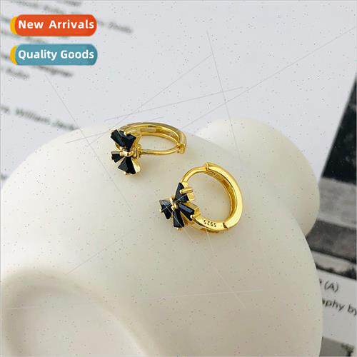 s925 silver earrings fashion diamond butterfly earrings fema