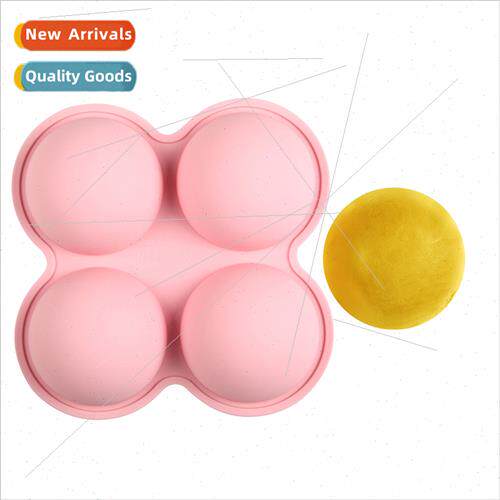 4 even half round cake silicone mold cake pastry baking roun