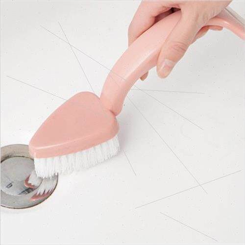 New dual-head bathroom tile cleaning brush crevice brush bat