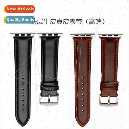 适用Apple S8 watch strapapple watch9 leather strapiwatch7 wa