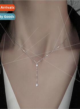 Flash diamond pendant chain chain collarbone chain female in