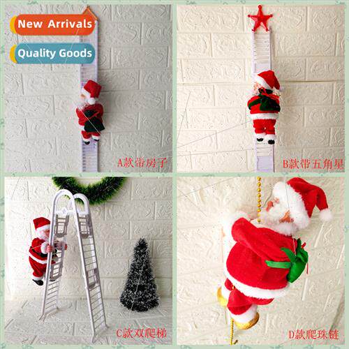 Creative Electric Climbing Santa Claus ToysChristmas Childre