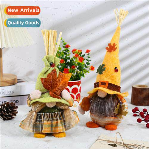 Harvest Festival Gnome Faceless Doll Creative Autumn Rudolph