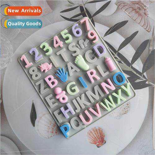 Girls Alphanumeric Chocolate 1 Chocolate Cookie Mould Cake M