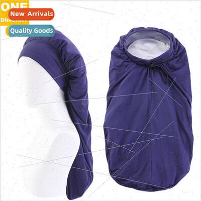 Invisible Adjustable Buckle Modal Cotton Sleeping Cap Sateen