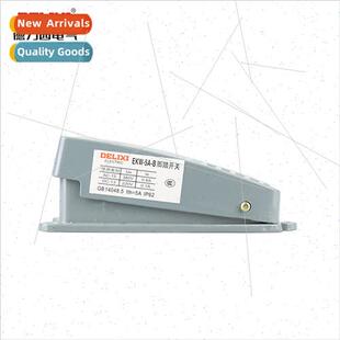 Electrical footswch EKW5A-B foot-operated 3-pole wh wire ped