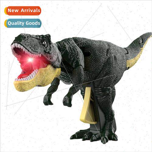 Press Dinosaur Kids Tyrannosaurus Rex Toys Head Swing Be Boy
