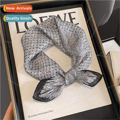 ght luxury small perfume fashion silk 53 small square scarf