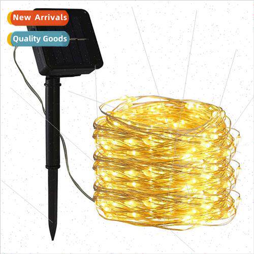 New Solar Copper Wire ghts Park Lawn Party Outdoor ghting St