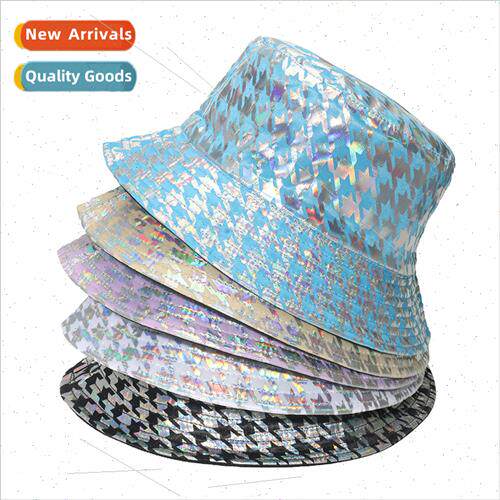 Fisherman hat ins female Korea Japan hot silver dazzle colou