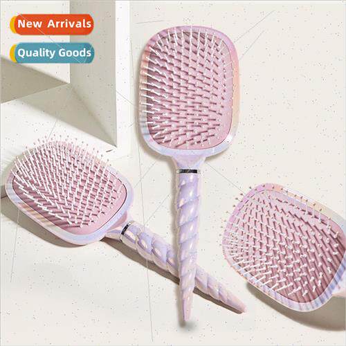 Hair styling home colorful gradient comb smooth hair comb la