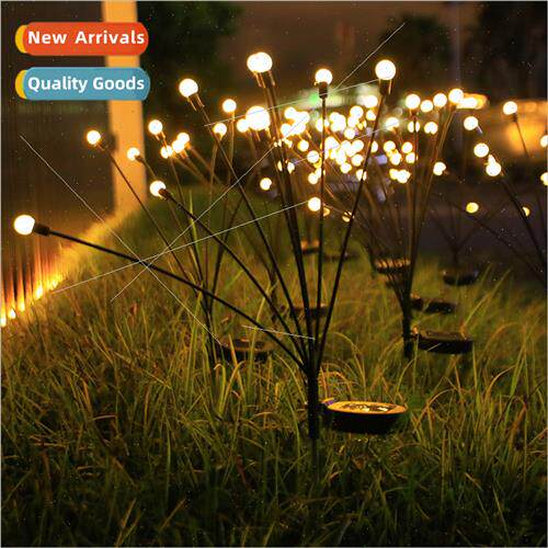 Solar Firefly ghts Outdoor WaterproGarden Patio Balcony Arra