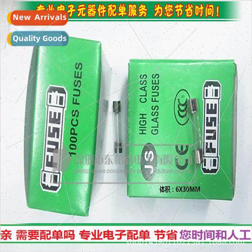 Glass fuse 15A 250V green box volume 30*6MM brnew