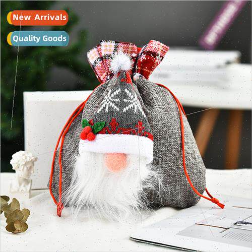 Christmas faceless doll handbag Creative Christmas apple bag