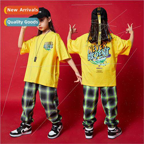 June 1 Childrens Permance Costume Hip Hop Summer Girls Dance