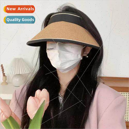 2023 Women new letter sun hat sunscreen UV foldable upgrade