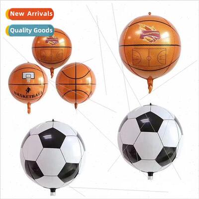 22 inch basketball soccer aluminum film balloon round ball r