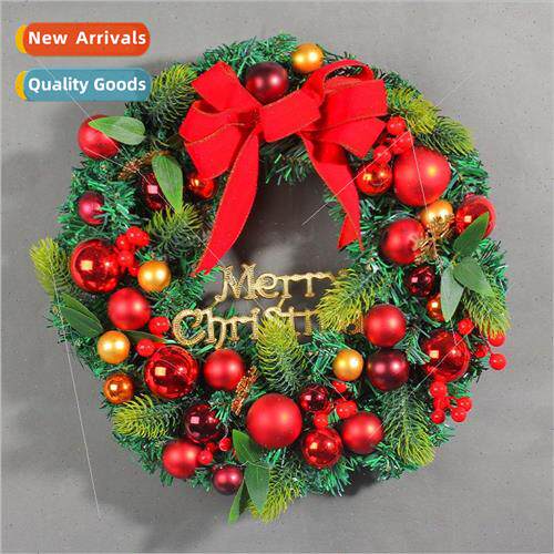 New Christmas ball wreath door hanging window decoration wre