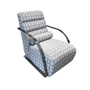 COOMO楷模家具 好莱坞迈诺斯单人沙发轻奢现代客厅美式休闲沙发