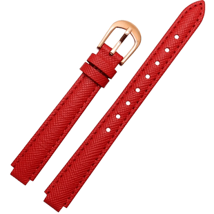 代用卡西欧SHEEN系列SHE-4029 SHE-3034女专用凸口表带蜥蜴纹格纹