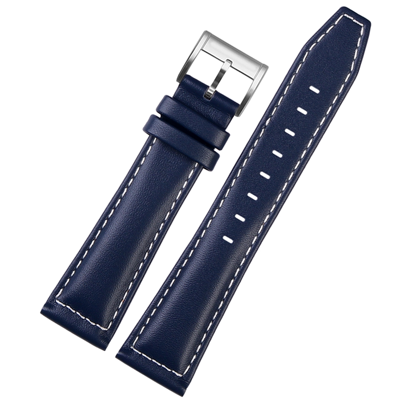 代用浪琴先行者L3.810.4 西铁城蓝天使2代JY8078万国表男表带22mm