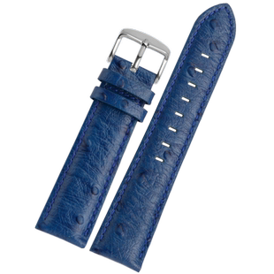 代用西铁城蓝天使2二代三代JY8078 JY8085骚橙BM8475鸵鸟纹表带22