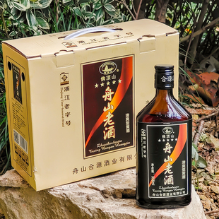 舟山老酒五星 普陀山特产 佛顶山黄酒 糯米酒酿造