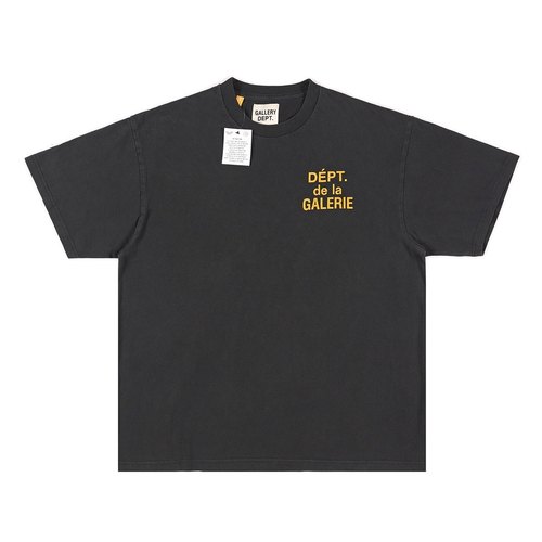 GALLERY DEPT. Washed French Logo Vintage Tee法文洗水复古T恤