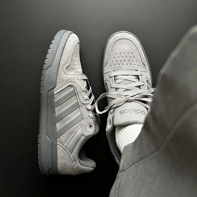 阿迪达斯adidas neo Entrap防滑耐磨休闲鞋复古长期主义运动板鞋