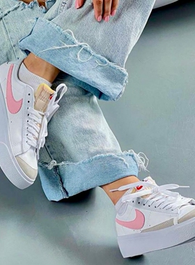 Nike耐克 Blazer Platform厚底增高板鞋女款低帮舒适休闲鞋DJ0292