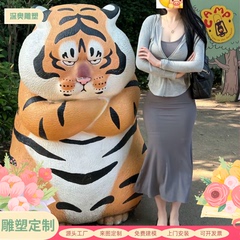 大型玻璃钢雕塑定制卡通动漫吉祥物人物动物IP形象美陈商业街雕塑