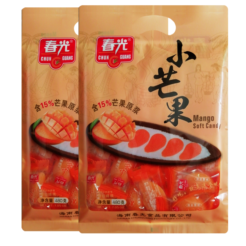 海南特产春光小芒果软糖
