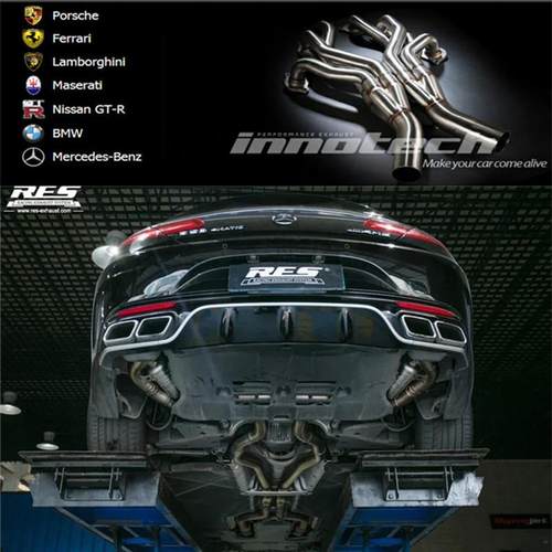 奔驰S63/S65/W221/W222改装CSK/RES/JBOM/REPOSE头段中尾段排气管