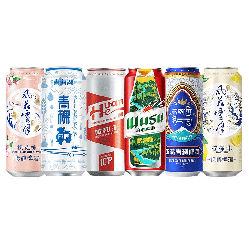 风花雪月千岛湖精酿啤酒组合罐装