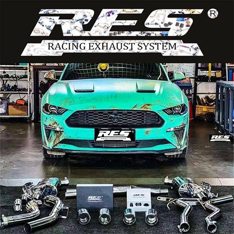 适用福特野马猛禽福克斯/蒙迪欧/撼路者/探险者RES头中尾段排气管